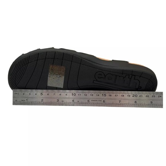 Earth Women’s Berri Closed Toe Sling Back Sandal Sz 8 Black Slip-on Arch support - Picture 12 of 13